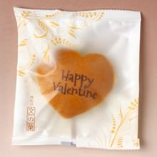 HAPPY VALENTINEのハート型どら焼き