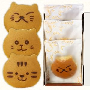 猫どら焼き「ネコどら」（3個入り）