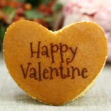 バレンタイン限定 ハート型どら焼き「Happy Valentine」