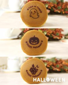 【SNS投稿】ハロウィンどら焼き（2025/10/10）
