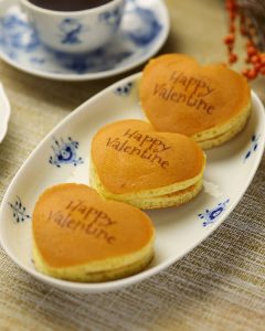 【SNS投稿】バレンタインハートどら焼き（2026/2/2）