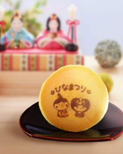 【SNS投稿】ひなまつりどら焼き(2026/2/28)