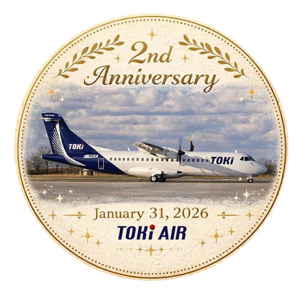 （飛行機の写真）TOKI AIR