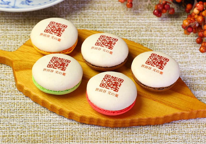 QRコードマカロン