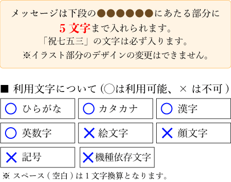 七五三の名入れバウムクーヘン(1個入り)