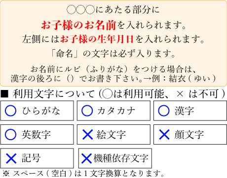 名入れ 命名 カステラ(0.6号) 2本入 短納期