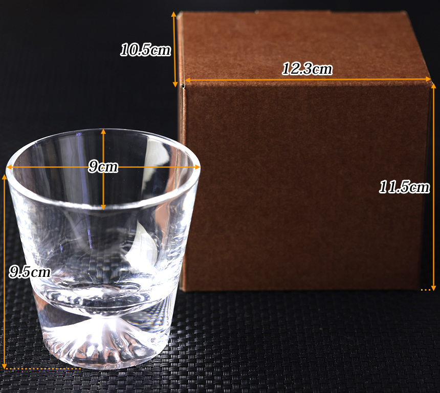 富士山グラス本体サイズ