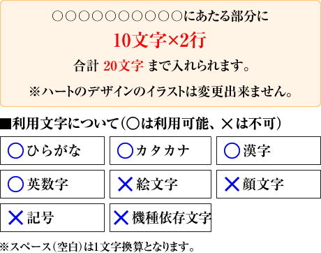 ハート模様 カステラ オリジナル メッセージ入り (0.6号) 2本入 短納期