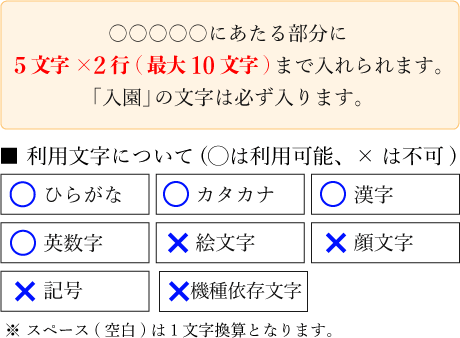 入園祝いの名入れ・メッセージ入りどら焼き「もじどら」(3個入り) 短納期