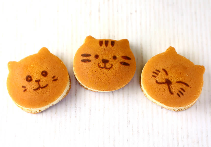 猫さんどら焼き「ネコどら」5個入り 小豆餡 ギフト仕様 ネコのお菓子 短納期
