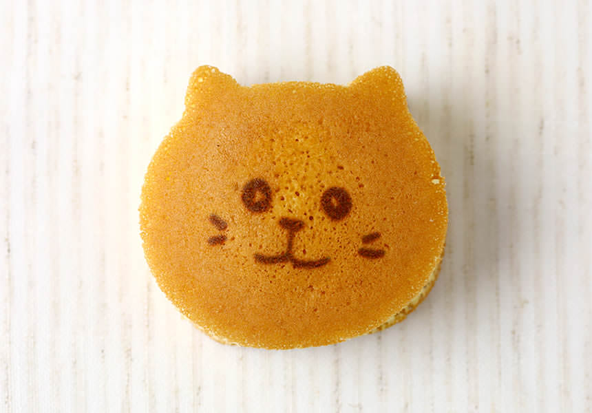 猫さんどら焼き「ドラねこ」3個入り 小豆餡 ギフト仕様 ネコのお菓子 短納期